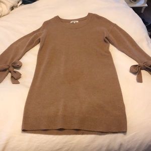Madewell sweater dress.